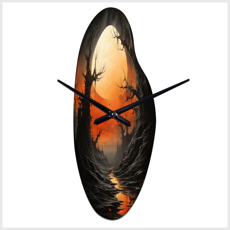 Horloge Damionna Moon Ebony Eclipse Silence II, Médium