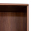 Bibliothèque de 72,98 po de hauteur avec 4 tablettes et tiroirs, look moderne pour tablette