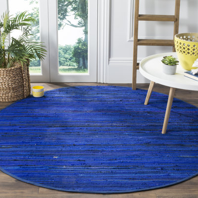 Burkhart Rug Hand Woven Cotton Striped Rug