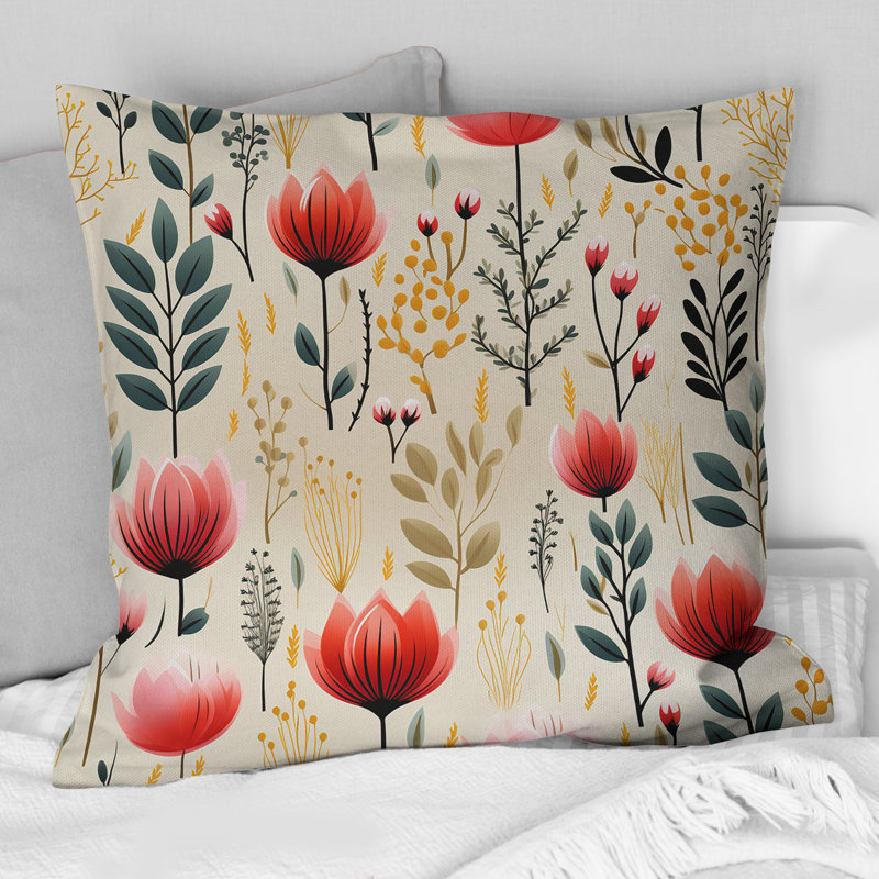 Coussin Art Print Essence, H 18 po x l 18 po