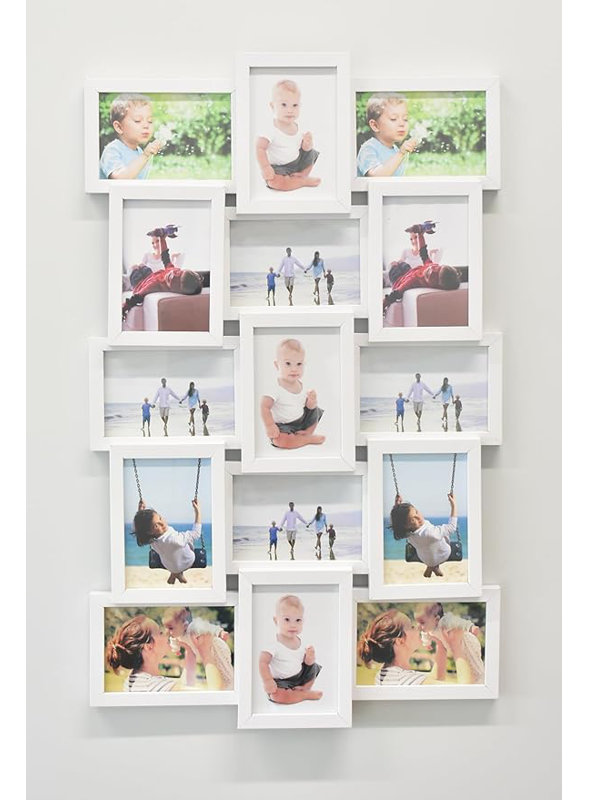 Black Picture Frame, White
