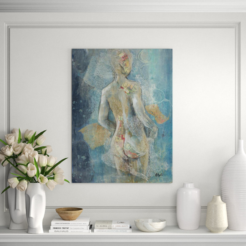 Dream Weaver I Painting by F. Elizabeth Douglass, 48" H x 36" W, Outdoor