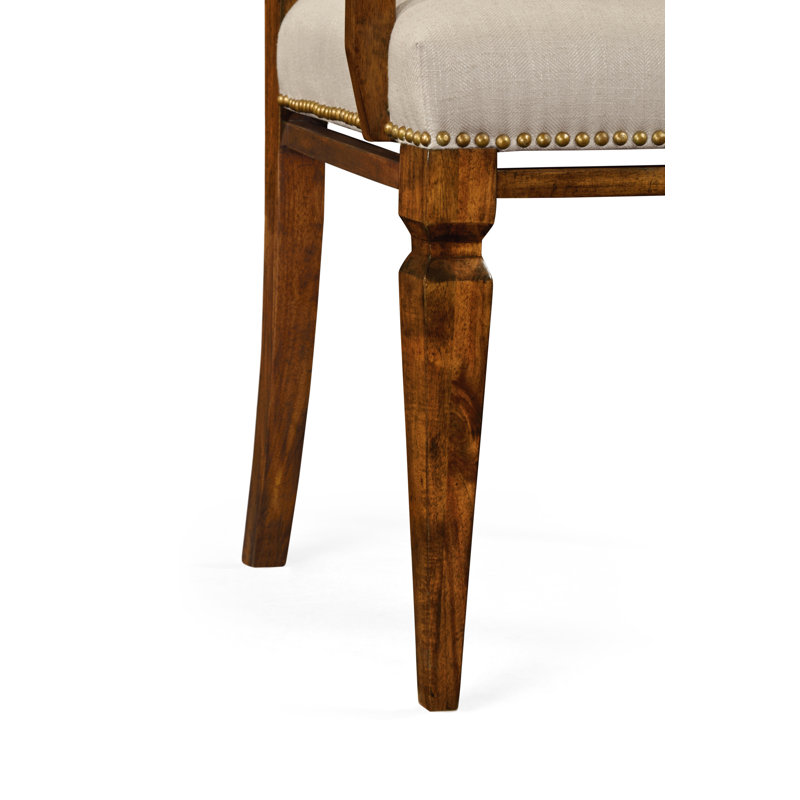 Camden Upholstered Arm Chair, Tan