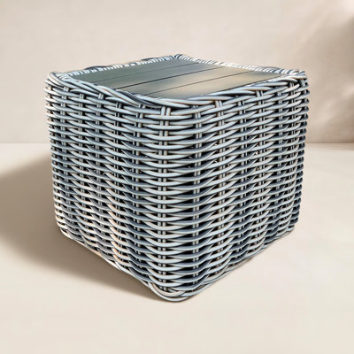 Sommer Square Metal Outdoor Side Table , 20.1'' in. W 20.1'' in. D