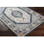 Tapis oriental bleu tissé à la machine Janicki-1312703278