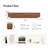 Modern TV Stand Media Console With Drawer Storage, Walnut