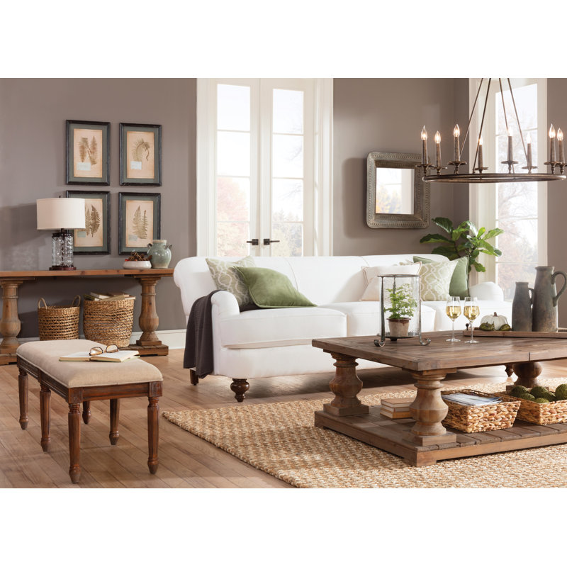 McKew 71'' Unfinished Solid Wood Console Table