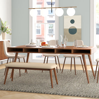 Newburn Solid Wood Dining Table