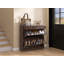Armoire de rangement à chaussures à 2 niveaux avec tiroirs pour le vestibule et la chambre à coucher, conception à portes rabattables pour faciliter l'accès et l'organisation.-768252177
