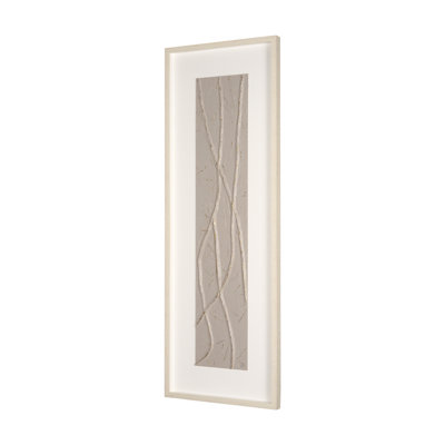 Taupe Expression par Studio M, reproduction d'art encadrée sous verre