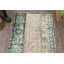 Tapis bleu rétro en laine 24,8 x 61,4 po