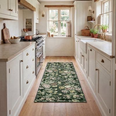 Laura Ashley Serene Dream Imagine Printed Chenille Rugs