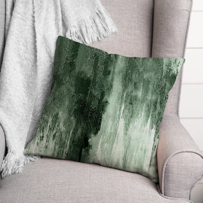 Painted Outdoor Square Pillow Cover & Insert