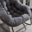 Chaise berçante d'extérieur en rotin-795187251