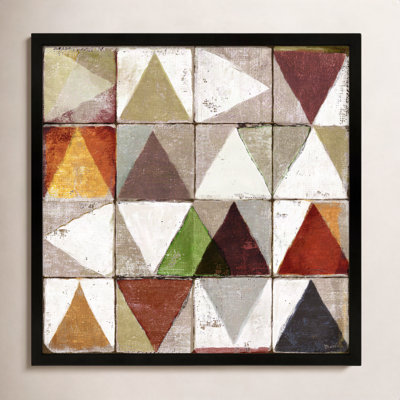 Tiles 4 by Marco Marella for Studio M - Framed Wall Art