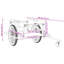 Bike Trailer 130x73x48,5 cm Steel Black