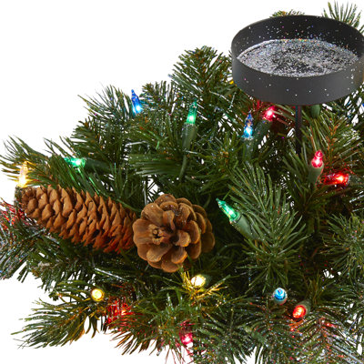Pine Candelabrum Arrangement