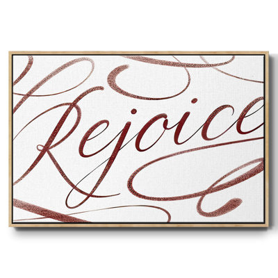 Rejoice, reproduction d'art sur toile