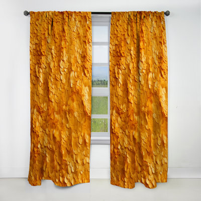 Maelys - Collages Curtain - Blackout Abstract Curtain - 1 Panels
