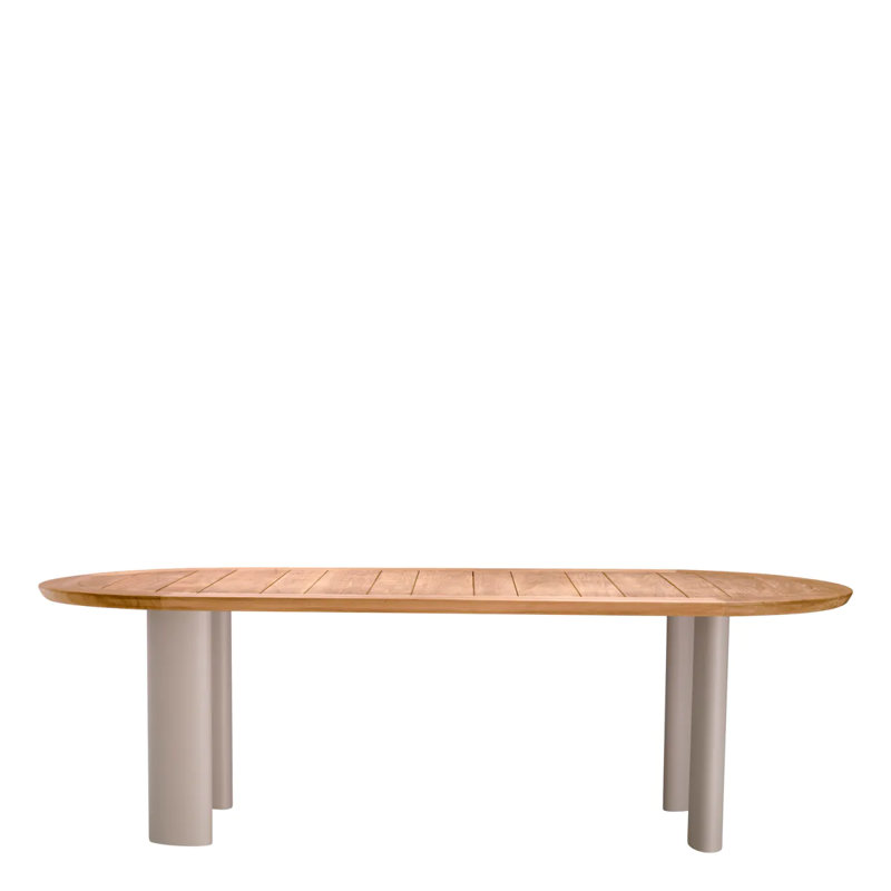 Mogador Outdoor Dining Table , 97.24'' in. W 43.31'' in. D