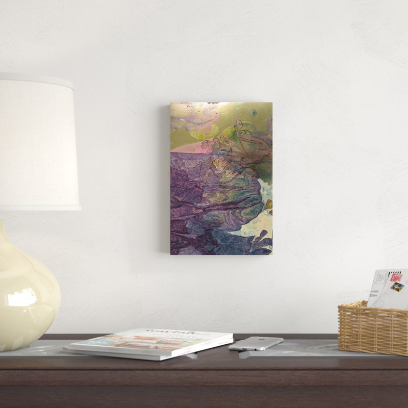" Monet's Landscape V " Painting Print, 12" H x 8" W