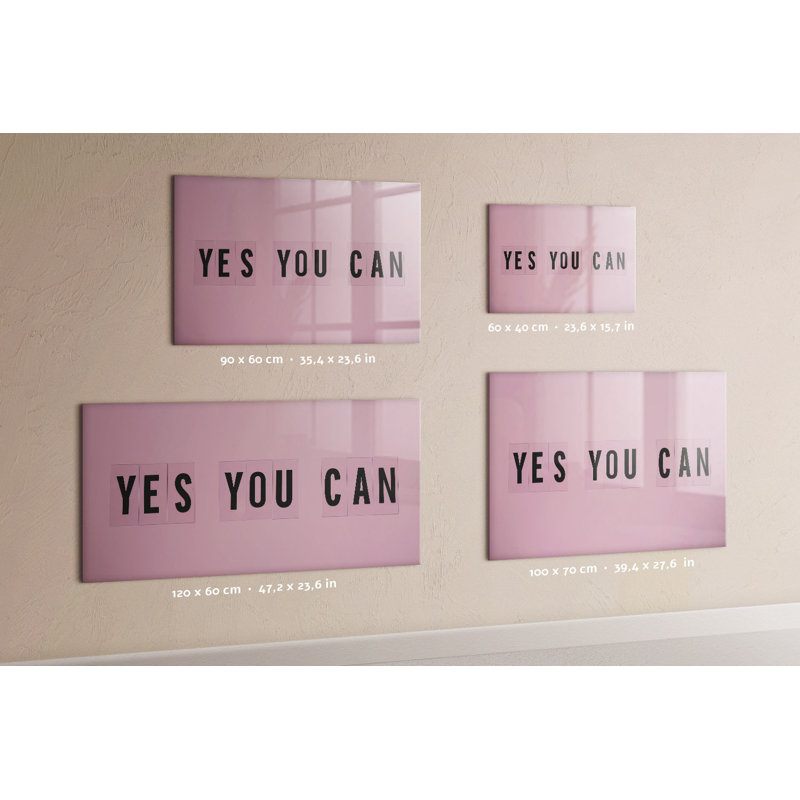 Magnetic Glass Dry Erase Board