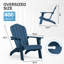 Chaise Adirondack Allurine-285400944