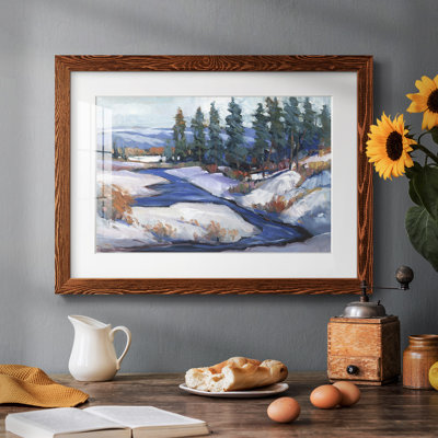 «First Snow I», reproduction d'art sur papier