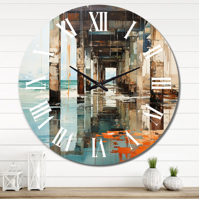 Metal Wall Clock