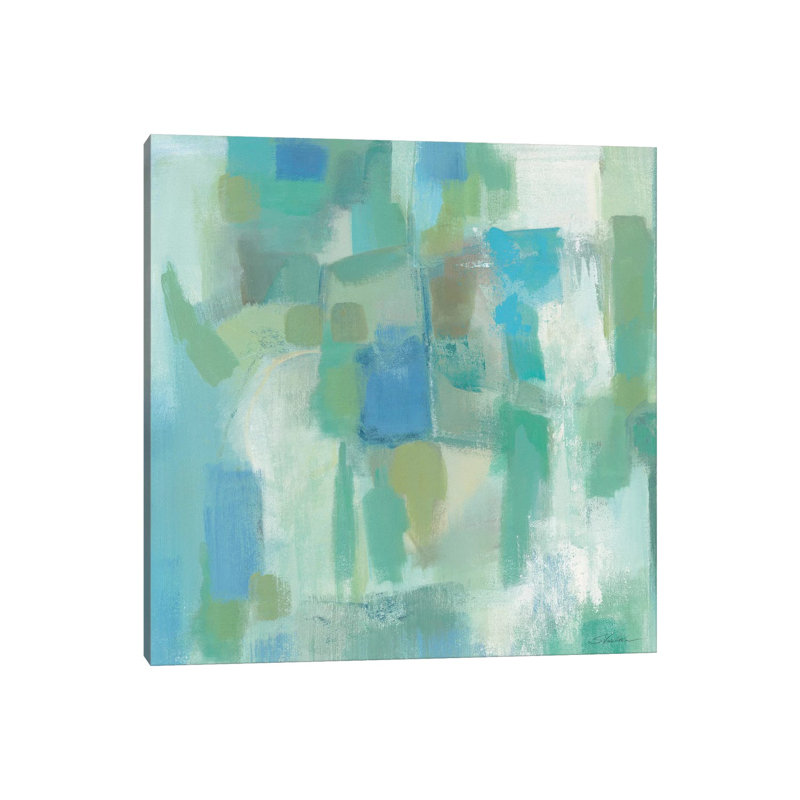 «Mountain Spring I» par Silvia Vassileva - reproduction d'art, H 12 po x l 12 po x P 1,5 po, Toile tendue, Aucun mat