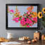 «Saturated Spring Blooms II», peinture sur toile encadrée-123279910-123279908