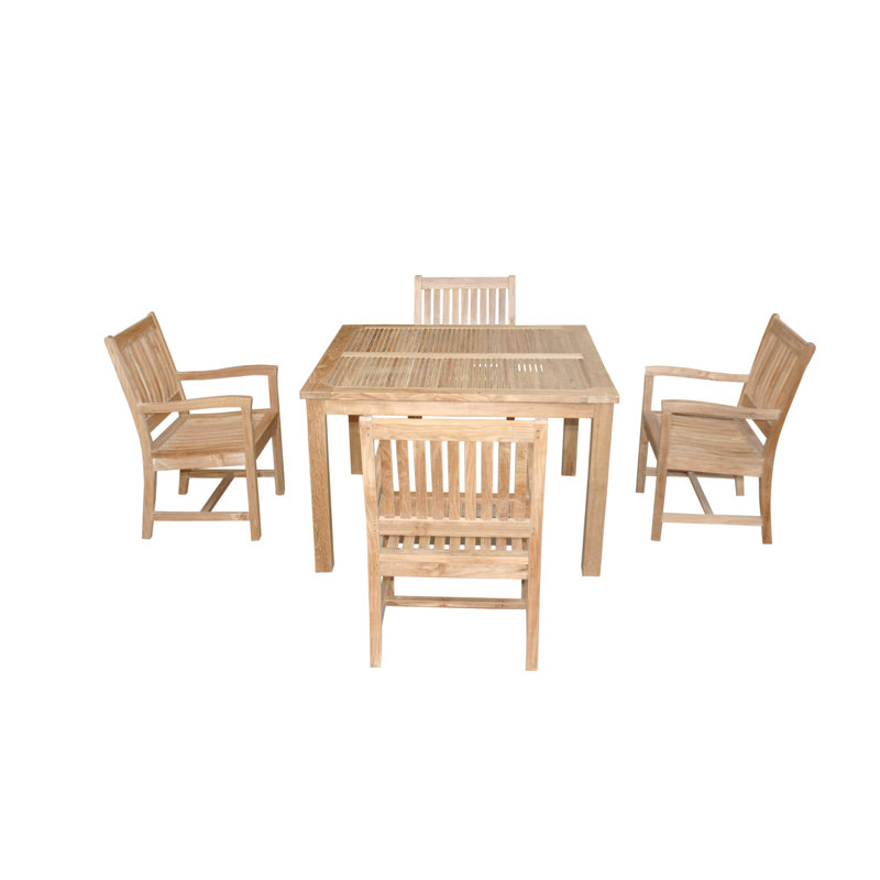 Windsor Outdoor 4 - Piece Teak Dining Set