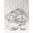 Domo White 6.65" Bread and Butter Plate