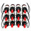 Sorbus 3-Tier Stackable Metal Wine Rack - Holds 12 Bottles (Black)