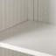 Armoire murale moderne à deux portes avec rangement à trois niveaux-1838998662