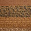 Tapis noir / caramel en jute tressé à motif géométrique Kettle Grove-144533998
