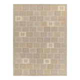 Scandinavian Wool Geometric Area Rug