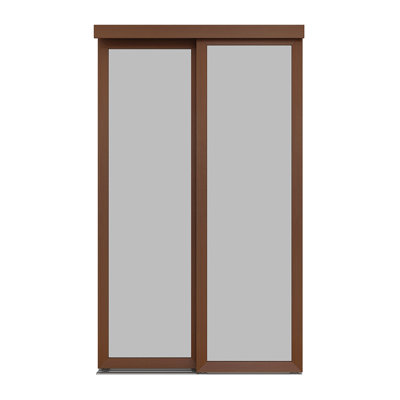 Portes de garde-robe coulissantes en verre