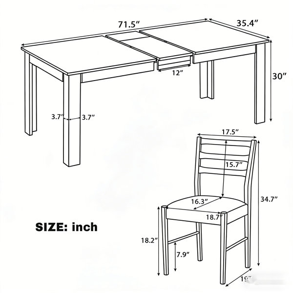 Dimensions du produit
