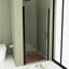 Porte de douche pivotante 36 "x 72" sans cadre-94573371