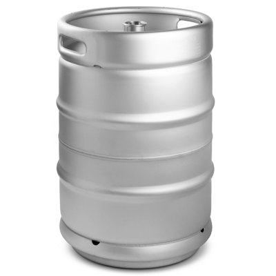 Kegco Kegs 15.5 Gallon (1/2 Barrel) Commercial Kegs - Drop-In D System Sankey Valve