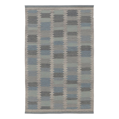 Scandinavian One-of-a-Kind 5'9X9'1 Hand Knotted Area Rug