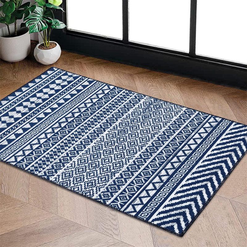 Tapis en polyester Karell, Rectangulaire 3 pi x 5 pi