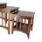 Solid Wood Top Nesting Tables End Table