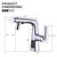 360 Degrees Smart Digital Display Rotatable Bathroom Faucet Hot And Cold-105531119
