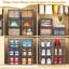 Grand organisateur de boîtes à chaussures transparentes