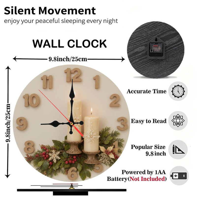 Horloge de Noël