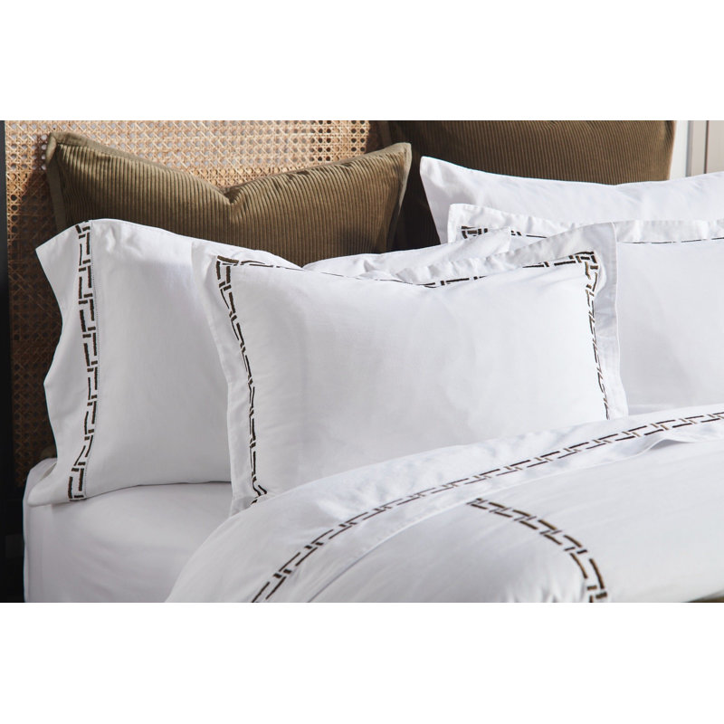 Housse de couette Edison Cypress - Grand, Housse de couette pour grand lit, Tanné