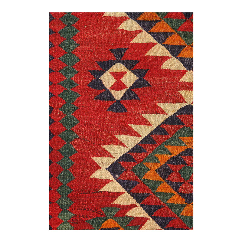 One-of-a-Kind 4'4" x 8'6" Hand Knotted Area Rug