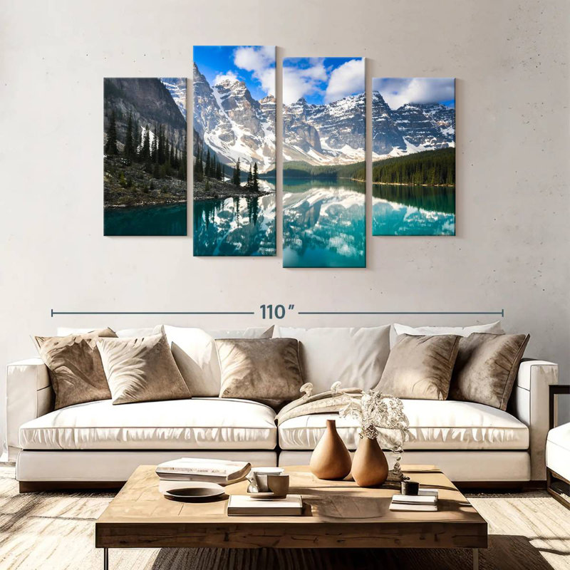 Alvord la beauté de Banff, H 54 po x l 84 po
